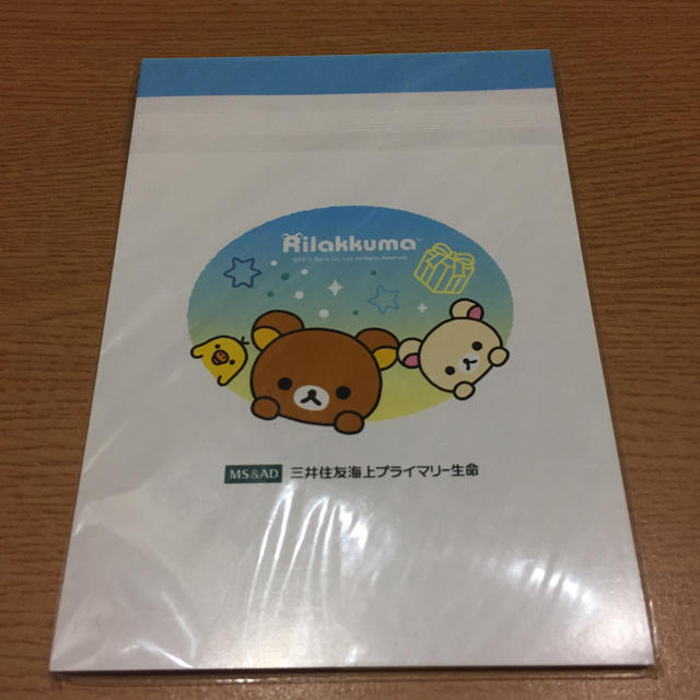 サンエックス(サンエックス)の【非売品】リラックマ メモ帳 インテリア/住まい/日用品の文房具(ノート/メモ帳/ふせん)の商品写真