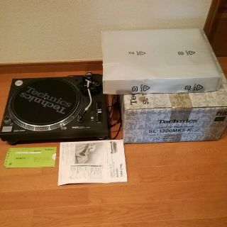 パナソニック(Panasonic)のターンテーブル　美品　Ｔｅｃｈｎｉｃｓ　SL-1200MK5-Ｋ(ターンテーブル)