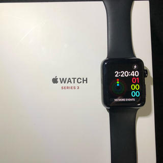 アップルウォッチ(Apple Watch)のApple Watch Series3 Cellular モデル(その他)