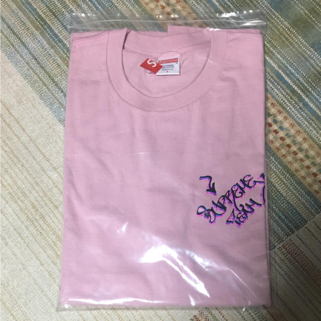 新品未使用 supreme jointman tee Tシャツ L ピンク