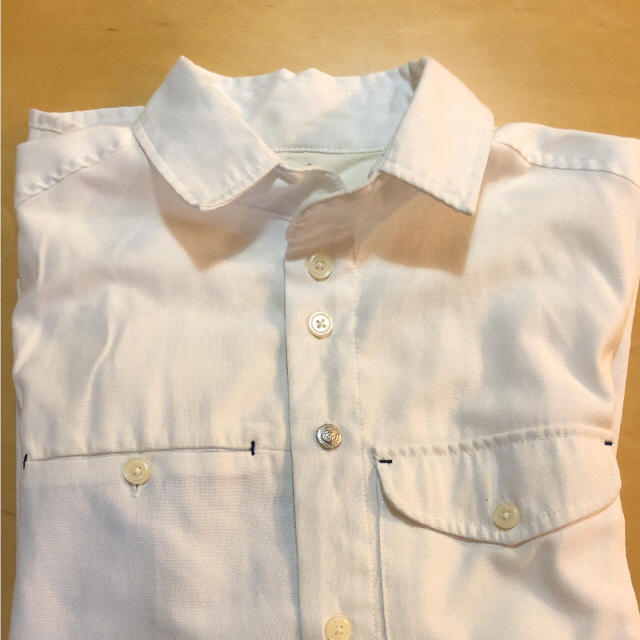 白シャツ ブラウス レディースのトップス(シャツ/ブラウス(長袖/七分))の商品写真