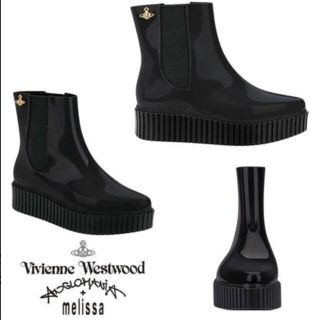 ヴィヴィアンウエストウッド(Vivienne Westwood)のヴィヴィアンウェストウッド×メリッサのブーツ(ブーティ)