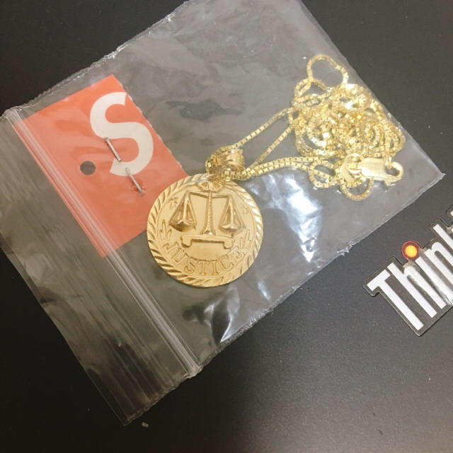 ☆大人気商品☆ Supreme - Supreme justice gold pendant14K