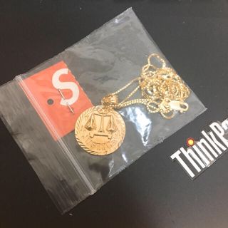 シュプリーム(Supreme)のSupreme justice gold pendant14K(ネックレス)