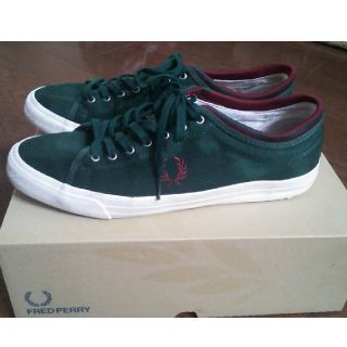 フレッドペリー(FRED PERRY)のフレッドペリー FRED PERRY スニーカー グリーン 29.0(スニーカー)