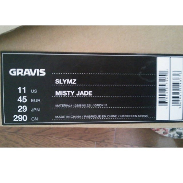 gravis(グラビス)のGRAVIS グラビス スニーカー SLYMZ MISTY JADE 29.0 メンズの靴/シューズ(スニーカー)の商品写真