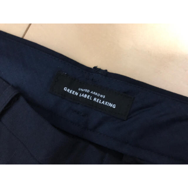 UNITED ARROWS green label relaxing(ユナイテッドアローズグリーンレーベルリラクシング)の【ほぼ新品】green label relaxing  ベルト付クロップドパンツ レディースのパンツ(クロップドパンツ)の商品写真