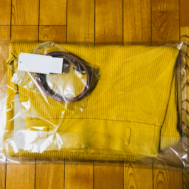 SNIDEL(スナイデル)のR様専用   新作！スナイデル♡ベルト付きリブニットスカート レディースのスカート(ロングスカート)の商品写真