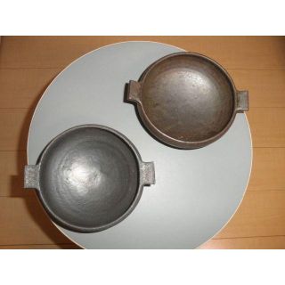 【未使用品】★★清岡幸道☆グラボウル☆黒・茶2点セット☆耐火★★(食器)