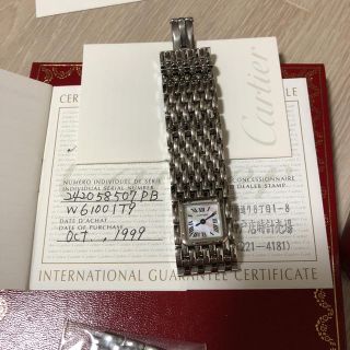 カルティエ(Cartier)のカルティエ リュバン(腕時計)