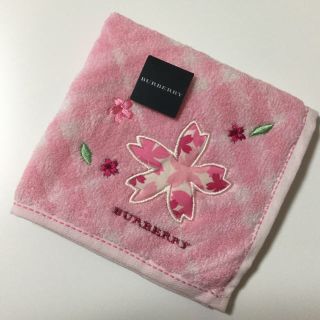 バーバリー(BURBERRY)の新品 バーバリー タオルハンカチ(ハンカチ)