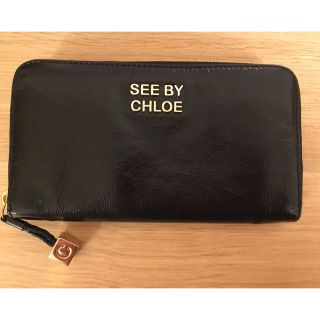 シーバイクロエ(SEE BY CHLOE)のシーバイクロエ 長財布 エナメル(財布)