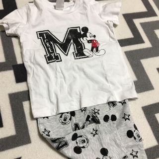 エイチアンドエム(H&M)のH＆Mミッキーコーデセット(1枚おまけ付)(Ｔシャツ)