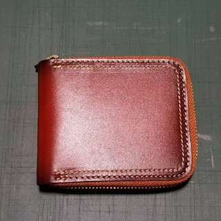 栃木レザー短財布(折り財布)
