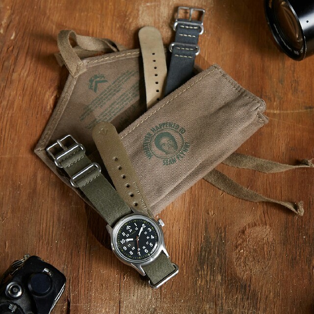 TIMEX - Nigel Cabourn × TIMEX NAMWATCH ナイジェルケーボンの+