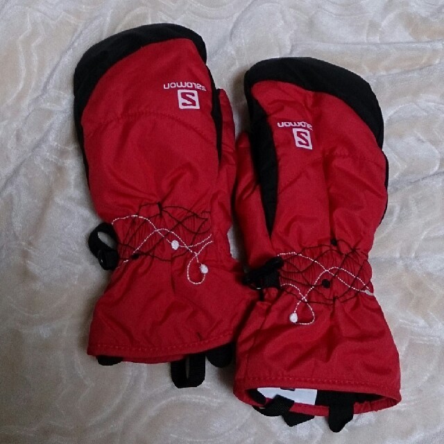 SALOMON(サロモン)の新品 スノボ   サロモン  ジュニア グローブ 手袋 ミトン M Ｌ   キッズ/ベビー/マタニティのこども用ファッション小物(手袋)の商品写真