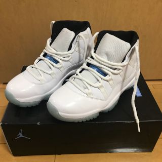 ナイキ(NIKE)の美品です！AJ 11 AIR JORDAN 11 LEGEND BLUE(スニーカー)