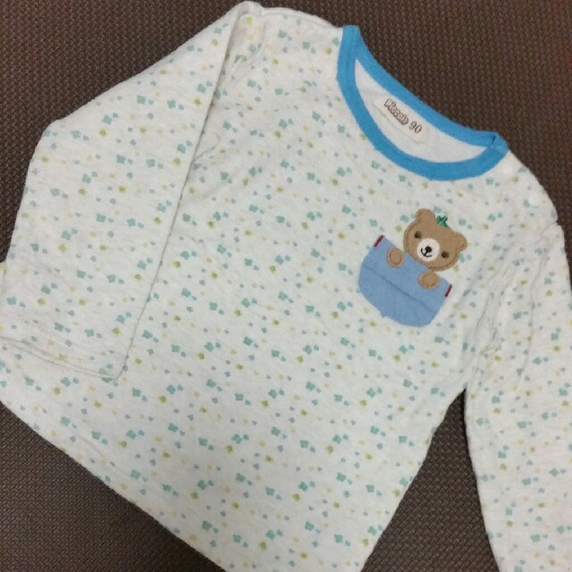 キムラタン(キムラタン)のキムラタン ロンT 90 キッズ/ベビー/マタニティのキッズ服男の子用(90cm~)(Tシャツ/カットソー)の商品写真