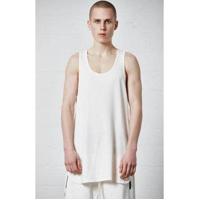 FEAR OF GOD(フィアオブゴッド)のFOG Essentials Tank Top Sサイズ ホワイト 訳あり メンズのトップス(タンクトップ)の商品写真