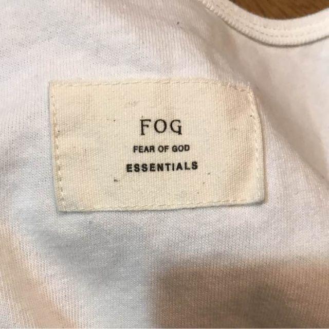 FEAR OF GOD(フィアオブゴッド)のFOG Essentials Tank Top Sサイズ ホワイト 訳あり メンズのトップス(タンクトップ)の商品写真