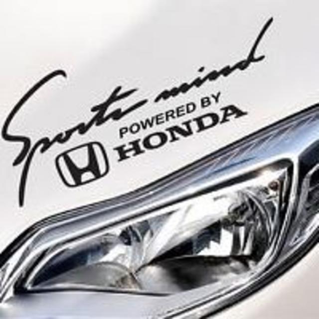 ホンダ Powered By Honda 車 ステッカー ビッグサイズ 2色の通販 By Flying Scotsman ラクマ