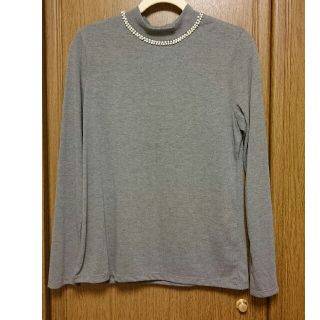 ジーユー(GU)のGUタートルネック(XＬ)(カットソー(長袖/七分))