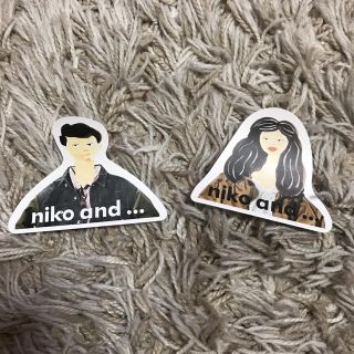 ニコアンド(niko and...)のnico and... 菅田将暉 小松菜奈 ステッカー(男性タレント)