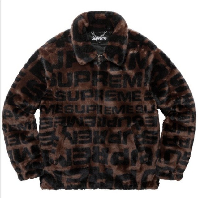 Supreme　Faux Fur Repeater Bomber Jacket