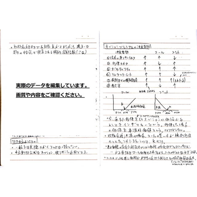 【高画質化】証券アナリスト 一次試験3科目 合格ノートのデータ エンタメ/ホビーの本(資格/検定)の商品写真