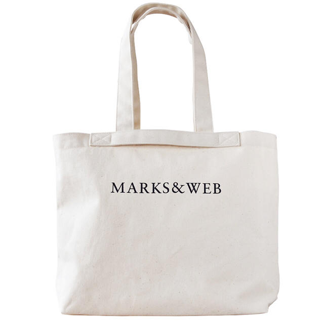 MARKS&WEB(マークスアンドウェブ)の❣️美品❣️MARK&WEB コットンキャンバス トートバッグ L レディースのバッグ(トートバッグ)の商品写真
