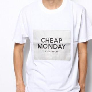 チープマンデー(CHEAP MONDAY)のTシャツ CHEAP MONDAY ホワイト S(Tシャツ/カットソー(半袖/袖なし))