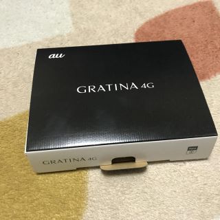 エーユー(au)の専用:au携帯GRATINA 4G 新品未使用(携帯電話本体)