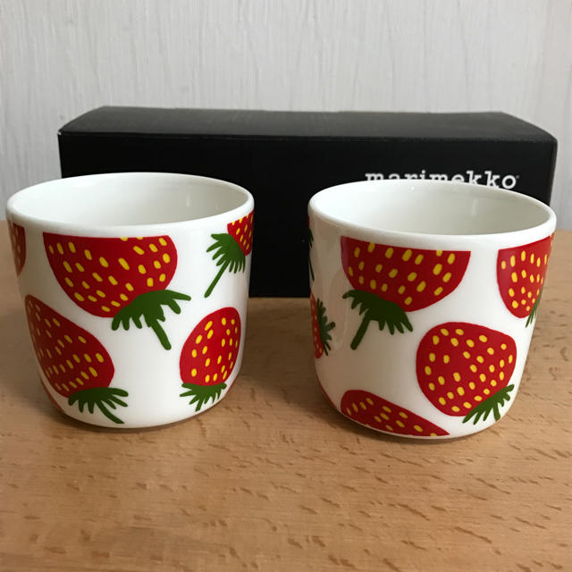 marimekko - マリメッコ マンシッカ ラテマグ 未使用品 いちご の通販 by ぷうこ's shop｜マリメッコならラクマ