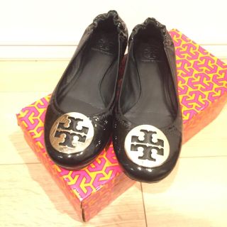 トリーバーチ(Tory Burch)の専用🌟 TORY BURCH 37 黒 バレエシューズ(バレエシューズ)