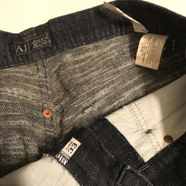 ARMANI JEANS(アルマーニジーンズ)のmen's】アルマーニジーンズ  デニムパンツ size33 メンズのパンツ(デニム/ジーンズ)の商品写真