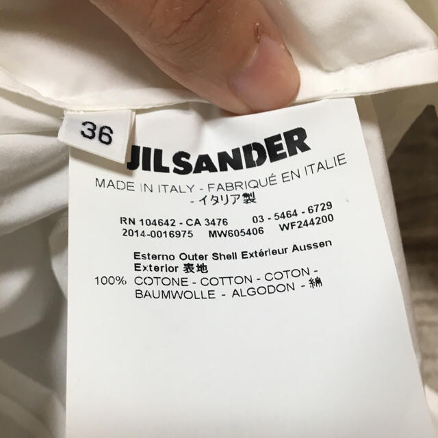 正規 JIL SANDER ジルサンダー フラワープリント Tシャツ