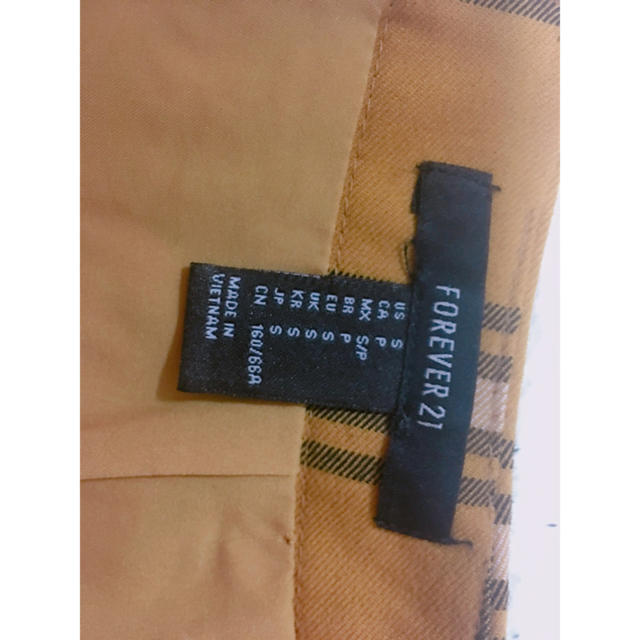 FOREVER 21(フォーエバートゥエンティーワン)のフォーエバー チェック ミニスカート レディースのスカート(ミニスカート)の商品写真