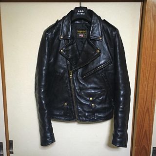 バンソン(VANSON)のvanson バンソン レザー ライダース ジャケット(ライダースジャケット)