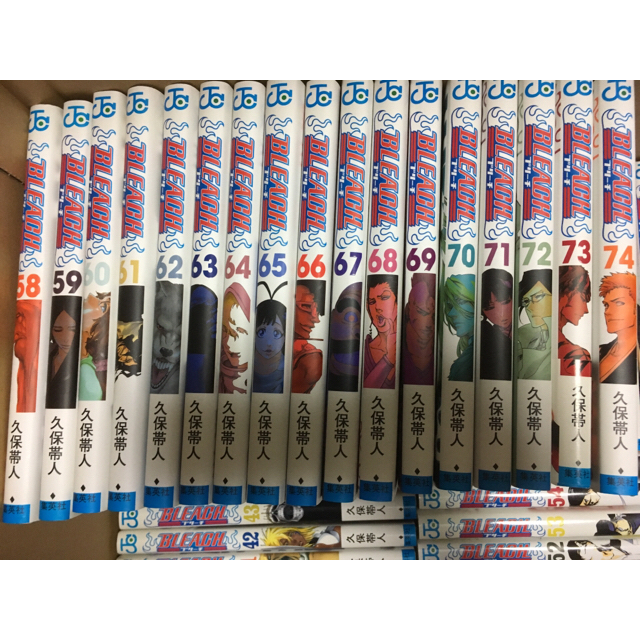 【翌日出荷‼️】　BLEACH bleach ブリーチ　1巻から74巻　全巻セット