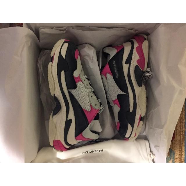 BALENCIAGA - 本物 balenciaga triple s Pink 42