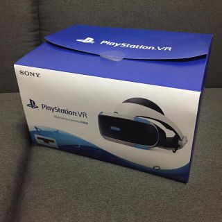 プレイステーションヴィーアール(PlayStation VR)のpsvr 新型 PlayStation Camera同梱版 使用1.2回程度(家庭用ゲーム機本体)