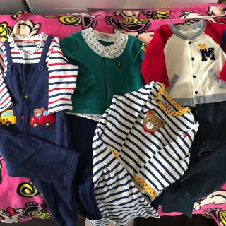 ミキハウス(mikihouse)のミキハウス♡プッチー♡ロンパースセット(ロンパース)