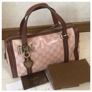 グッチ(Gucci)の《美品》GUCCI(グッチ)ハンドバッグ(ハンドバッグ)