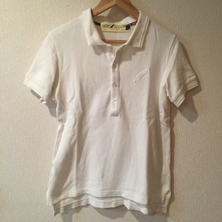 アーバンリサーチロッソ(URBAN RESEARCH ROSSO)のアナログライティング ポロシャツ ホワイト(ポロシャツ)