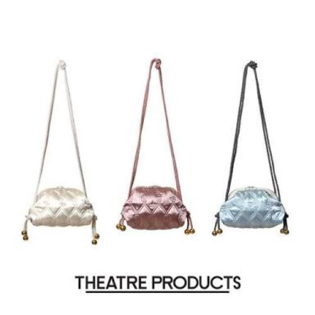 THEATRE PRODUCTS(シアタープロダクツ)のtheater products 受注生産 完売ポシェット 水色 レディースのバッグ(ショルダーバッグ)の商品写真