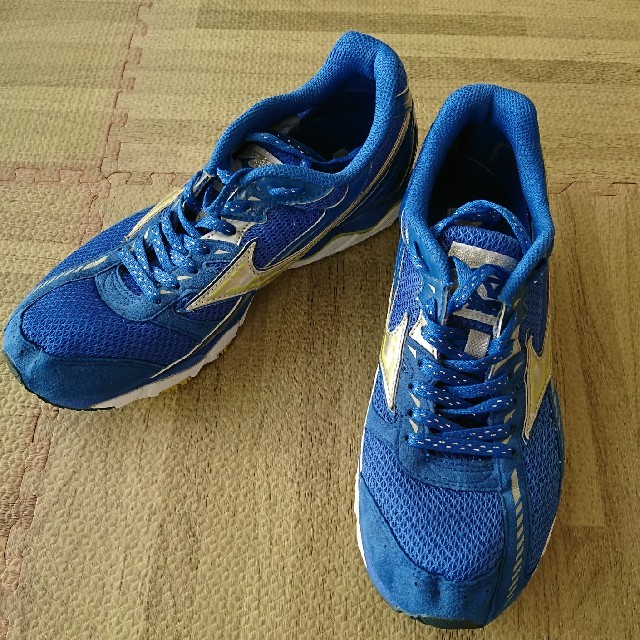 MIZUNO(ミズノ)のMIZUNO ライトスカッドウェーブ 24.5㎝ スポーツ/アウトドアのランニング(シューズ)の商品写真