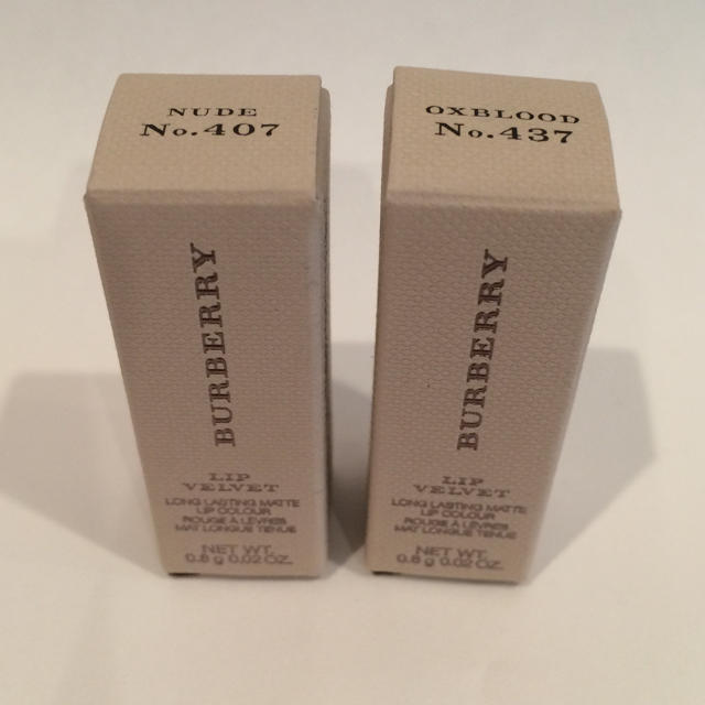 BURBERRY(バーバリー)のバーバリー リップ 2色セット☆ コスメ/美容のキット/セット(サンプル/トライアルキット)の商品写真