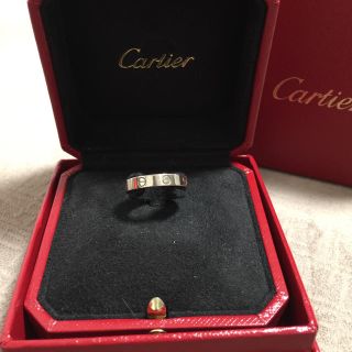 カルティエ(Cartier)のCartier WG ラブリング#55(リング(指輪))