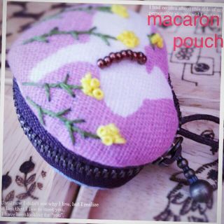 ミナペルホネン(mina perhonen)のminäperhonenʚϊɞプチな♥macaronpouch ミナ ペルホネン(その他)