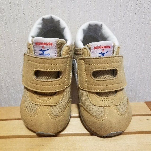 mikihouse(ミキハウス)のmikihouse×mizuno キッズ/ベビー/マタニティのベビー靴/シューズ(~14cm)(スニーカー)の商品写真